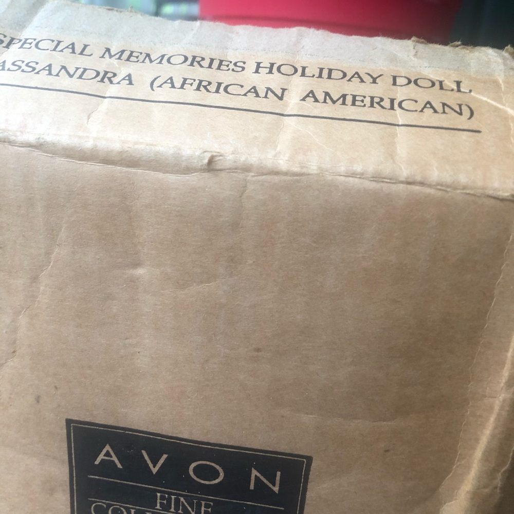 Avon Collection Vintage Holiday Doll